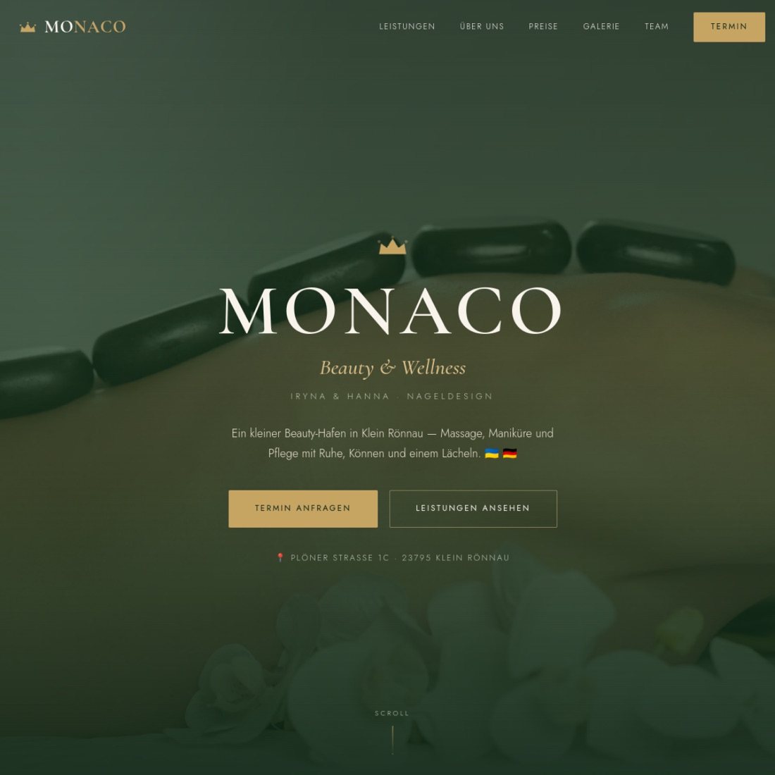 Monaco Beauty Website
